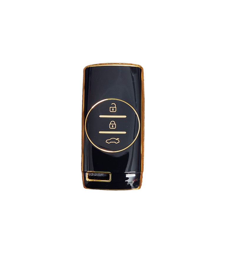 cherry tiggo 4pro tpu key cover black gold