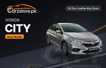 Honda City 2021-2026 (New Model) 5D zinc-leather key cover