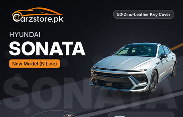 Hyundai Sonata N Line (New Model) 5D zinc-leather key cover