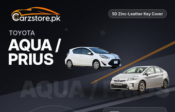 Toyota Aqua / Prius 5D zinc-leather key cover