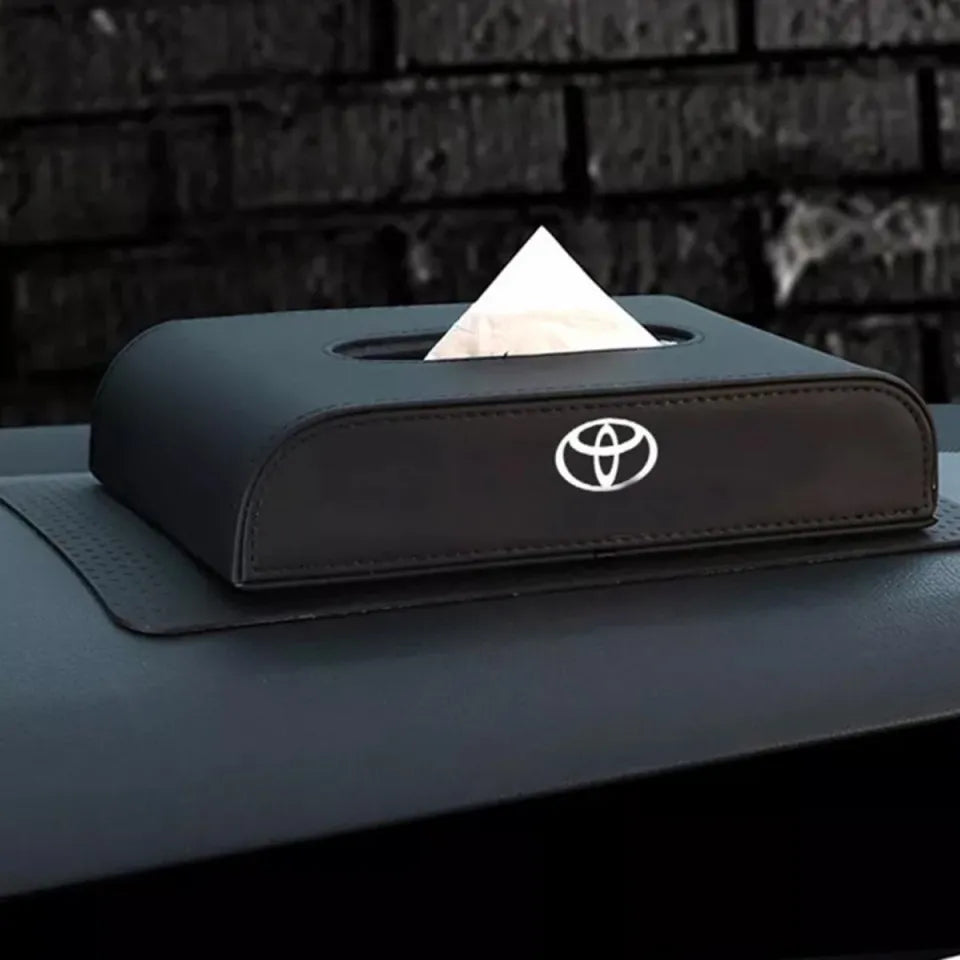 Toyota Luxury Logo Tissue Box