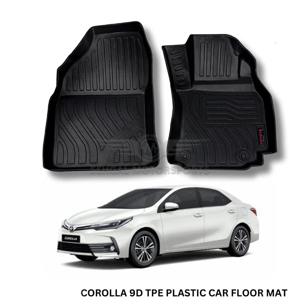 Toyota corolla 2010 to 2014 model tpe floor mats