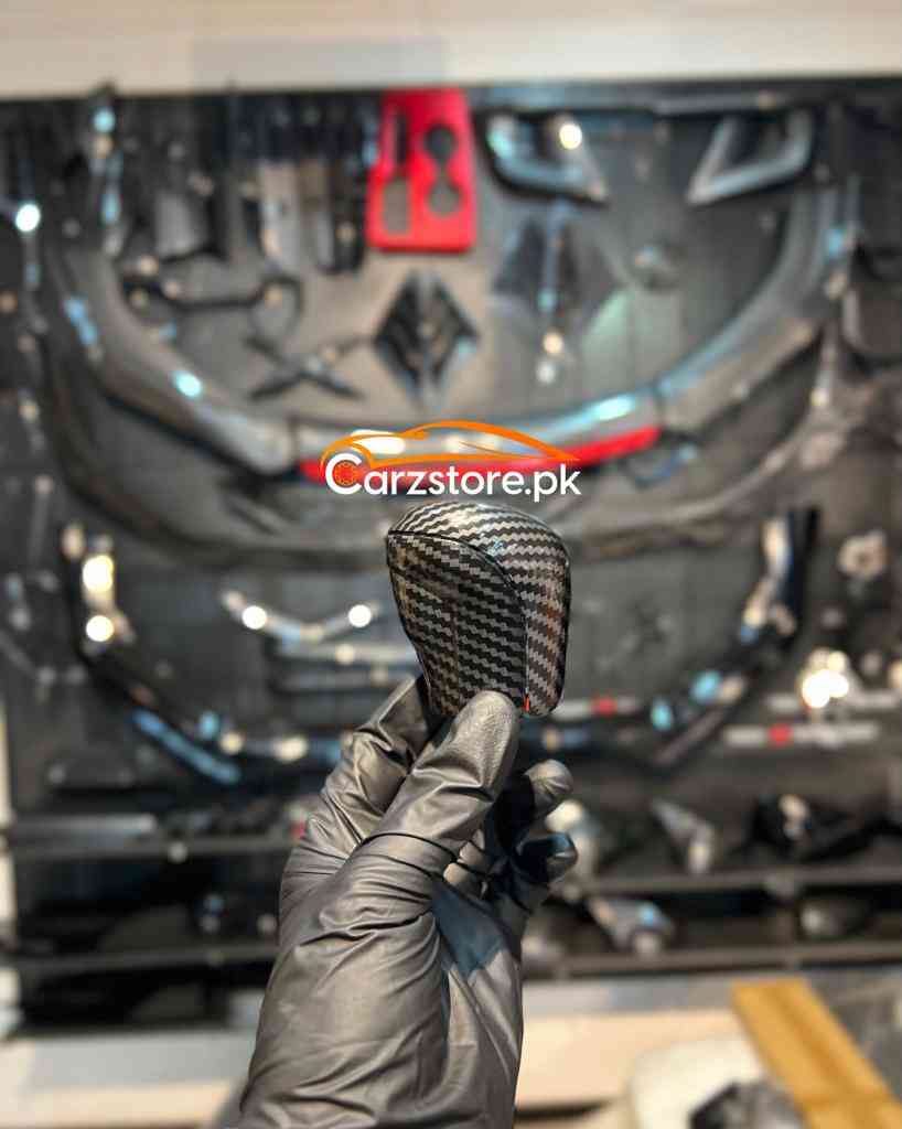 Honda Civic Carbon Fiber Gear Knob Cover 1 Pc
