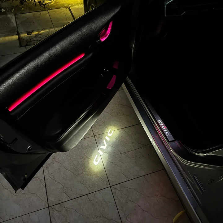Car welcome door logo lights – view 5