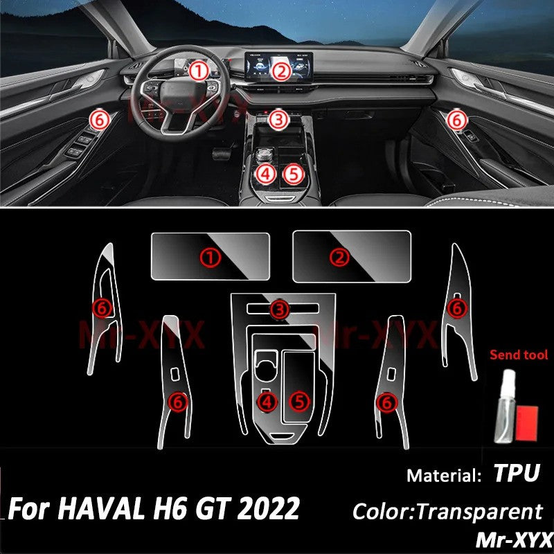 Haval H6 Interior PPF
