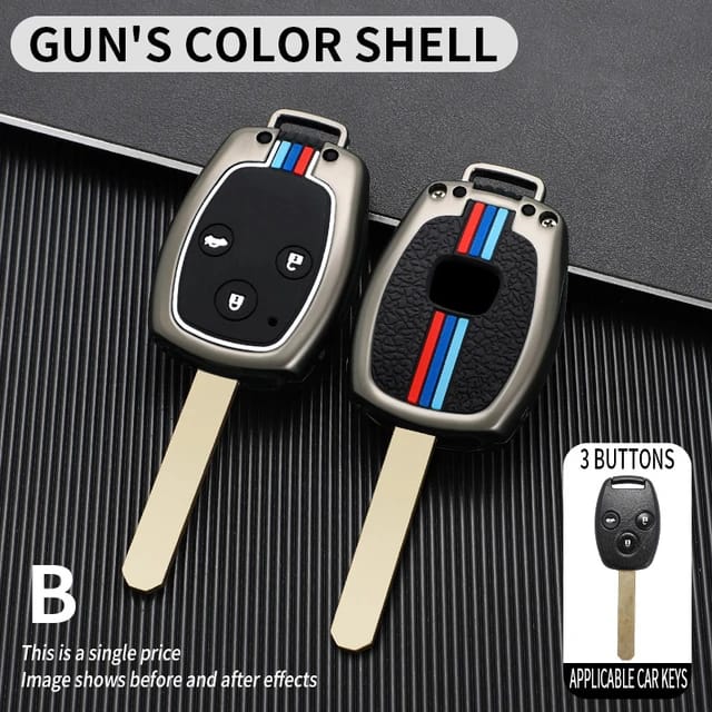 Premium Alloy Car Key Case
