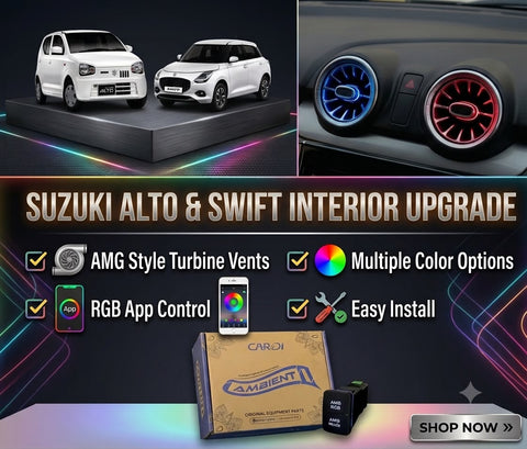 SUZUKI ALTO AND SUZUKI SWIFT AMG STYLE AC VENTS IN PAKISTAN