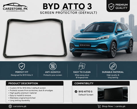 BYD Atto 3 Screen Rubber protector