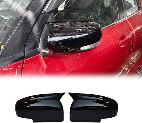 Side Mirror batman covers in glossy black