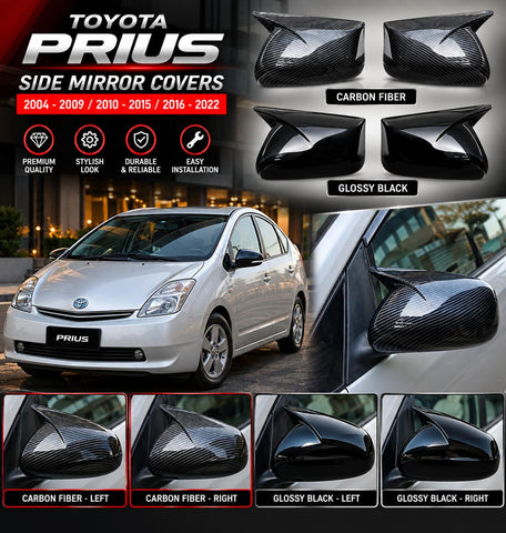 Side Mirror batman covers in carbon fiber