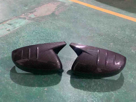 Side Mirror batman covers in carbon fiber
