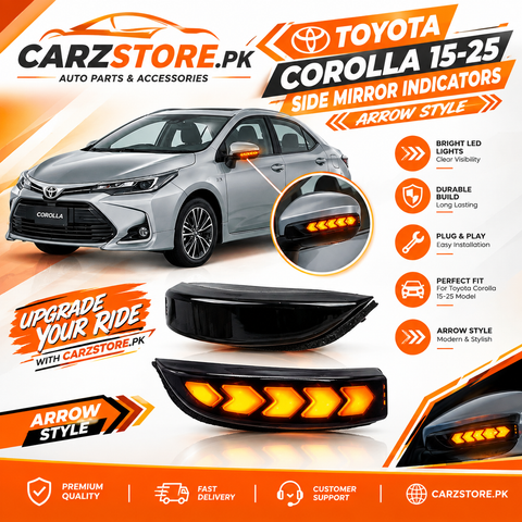 Toyota Corolla 2015-2025 side mirror indicator