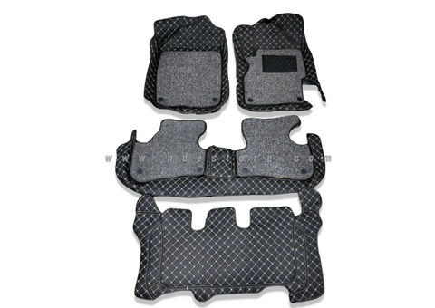 Honda BRV 9D Floor Mats Black 4 Pcs- Model 2017-2022