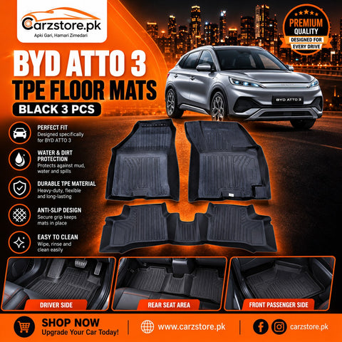 BYD Atto 3 TPE floor mats