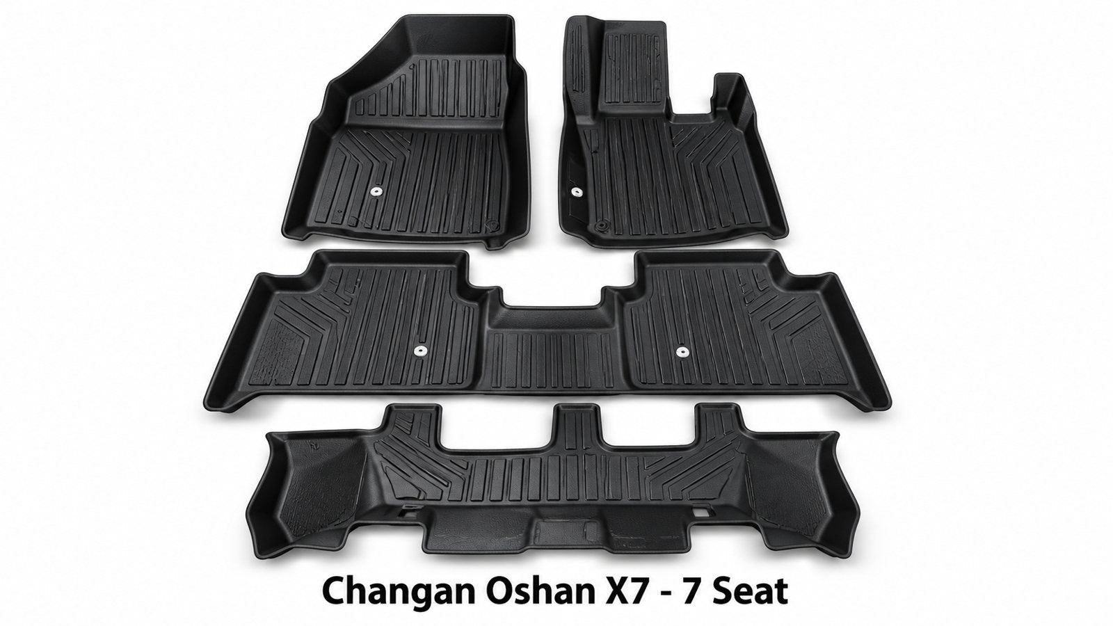 Changan Oshan X7 (7 Seater) ICONIC Super Quality TPE floor mats