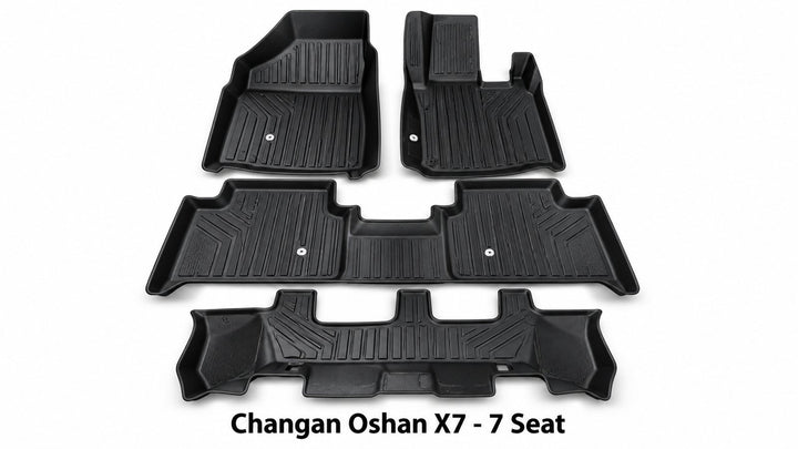 Changan Oshan X7 (7 Seater) ICONIC Super Quality TPE floor mats