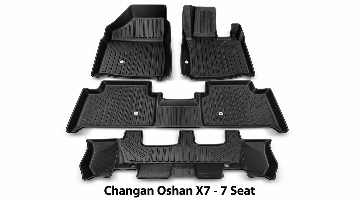 Changan Oshan X7 (7 Seater) ICONIC Super Quality TPE floor mats
