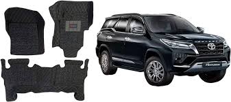 Toyota Fortuner 9D Floor Mats Model 2016-2021