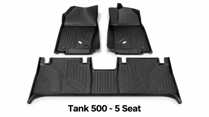 GWM Tank 500 (5 Seater) ICONIC Super Quality TPE floor mats