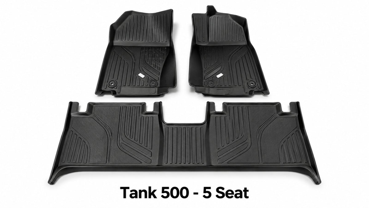 GWM Tank 500 (5 Seater) ICONIC Super Quality TPE floor mats