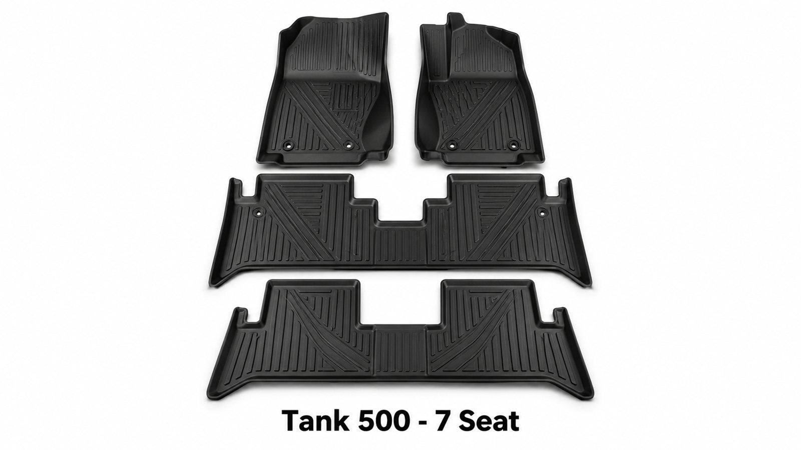 GWM Tank 500 (7 Seater) ICONIC Super Quality TPE floor mats