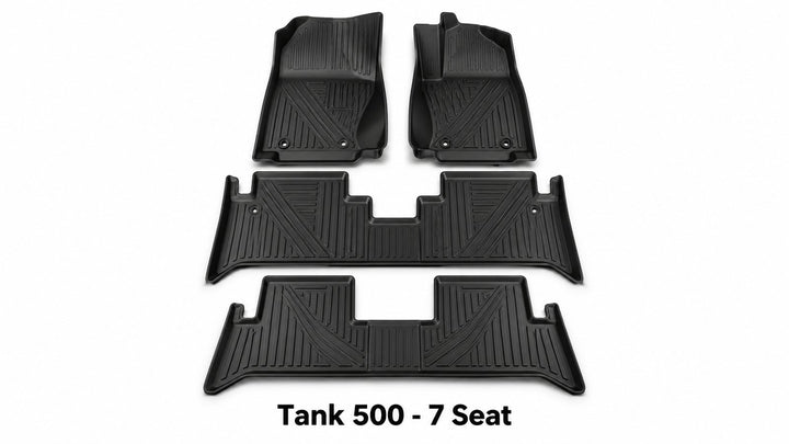 GWM Tank 500 (7 Seater) ICONIC Super Quality TPE floor mats