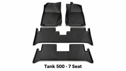 GWM Tank 500 (7 Seater) ICONIC Super Quality TPE floor mats