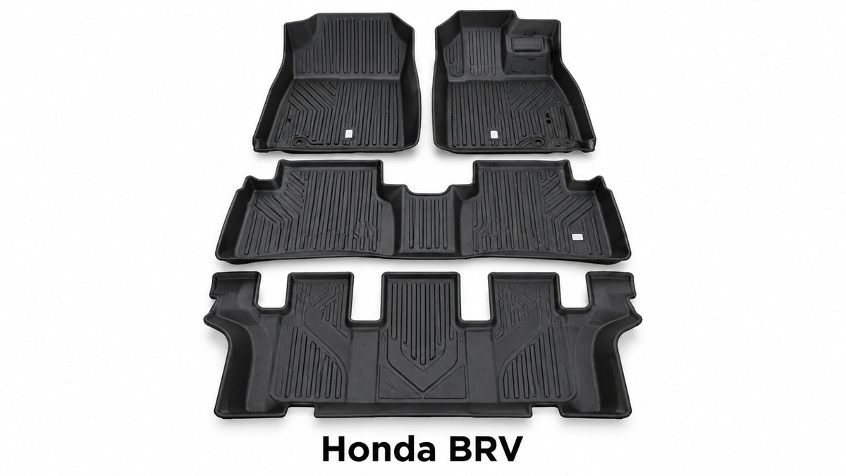 Honda BR-V (7 Seater) ICONIC Super Quality TPE floor mats