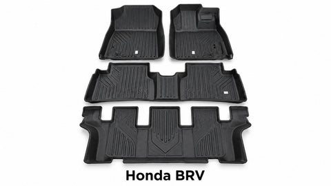 Honda BR-V (7 Seater) ICONIC Super Quality TPE floor mats