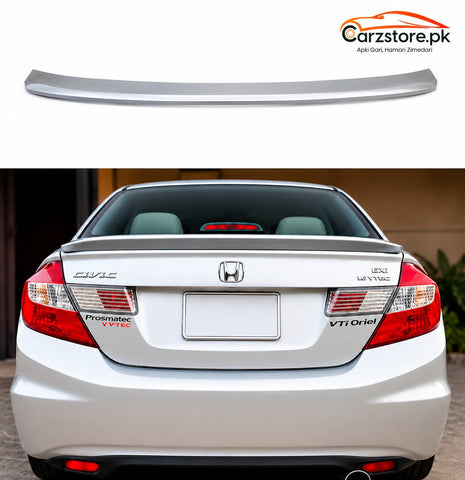 Honda Civic Rebirth TRD Trunk Spoiler Unpainted 2012–2015