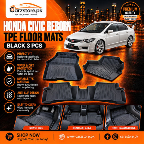 Honda Civic Reborn TPE floor mats