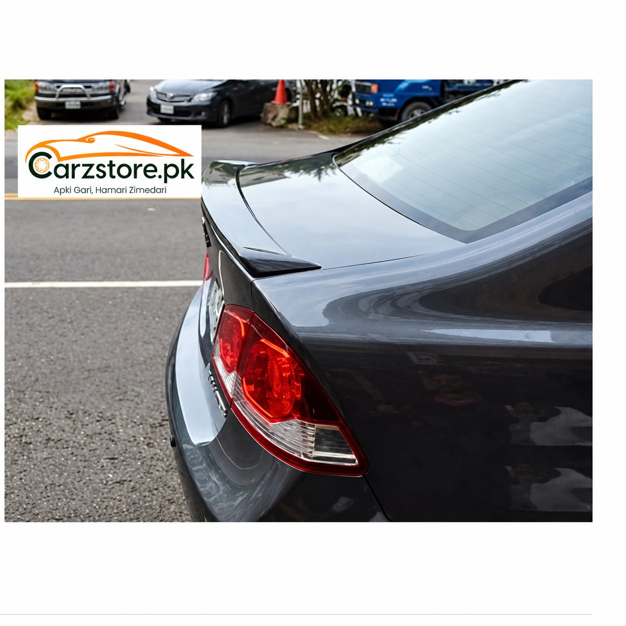 Honda Civic Reborn Trunk Lip Spoiler Unpainted 2006–2012