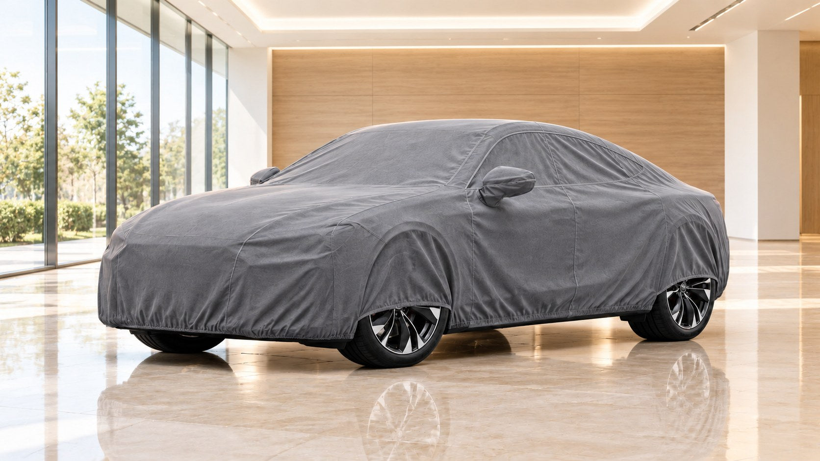 ICONIC China non-woven car top cover on a sedan – Carzstore.pk