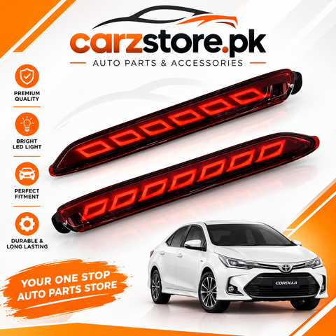 Toyota Corolla X 2021-2025 back bumper lights – view 5