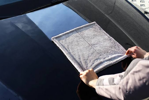 Microfiber Water Magnetic Car Drying Towel – Super Absorbent Car Cleaning Cloth
