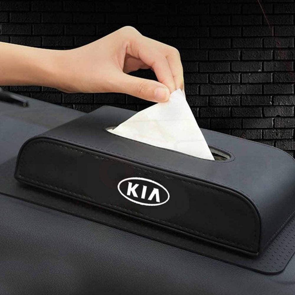 Kia Luxury Logo Tissue Box