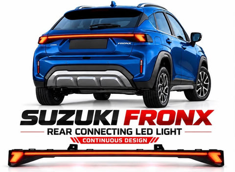 Suzuki Fronx rear connecting LED light – Continuous Design