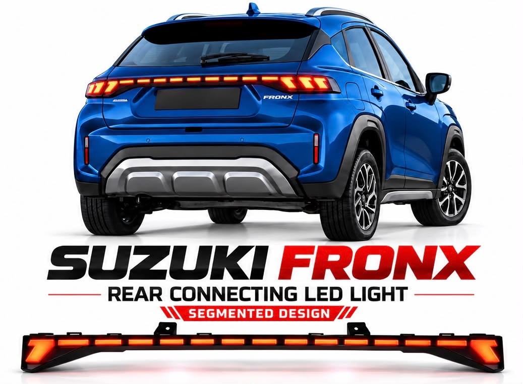 Suzuki Fronx rear connecting LED light – Segmented Design