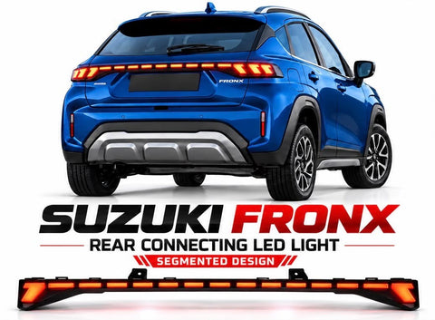 Suzuki Fronx rear connecting LED light – Segmented Design