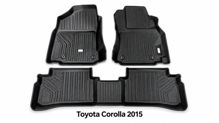 Toyota Corolla 2015–2026 ICONIC Super Quality TPE floor mats