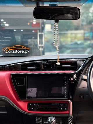 Toyota Corolla carbon fiber centre dashboard and AC panel trim
