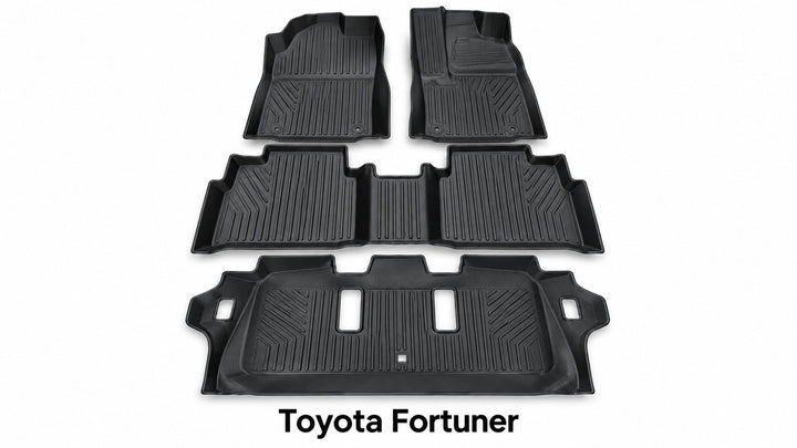 Toyota Fortuner (7 Seater) ICONIC Super Quality TPE floor mats