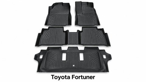 Toyota Fortuner (7 Seater) ICONIC Super Quality TPE floor mats