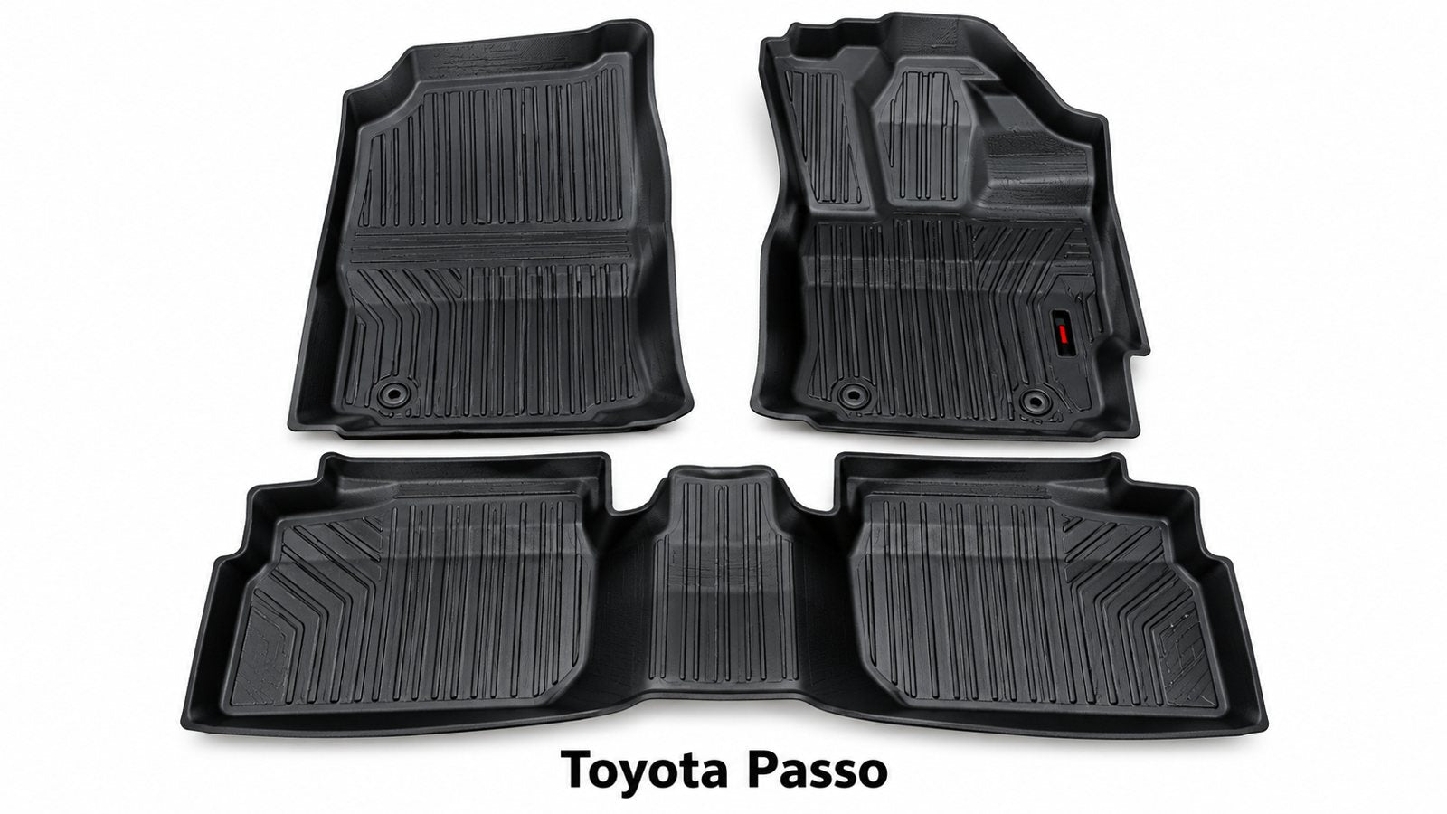 Toyota Passo ICONIC Super Quality TPE floor mats
