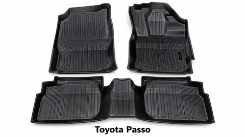 Toyota Passo ICONIC Super Quality TPE floor mats
