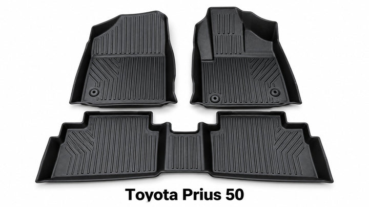 Toyota Prius 50 Series ICONIC Super Quality TPE floor mats