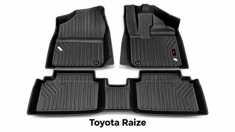 Toyota Raize ICONIC Super Quality TPE floor mats