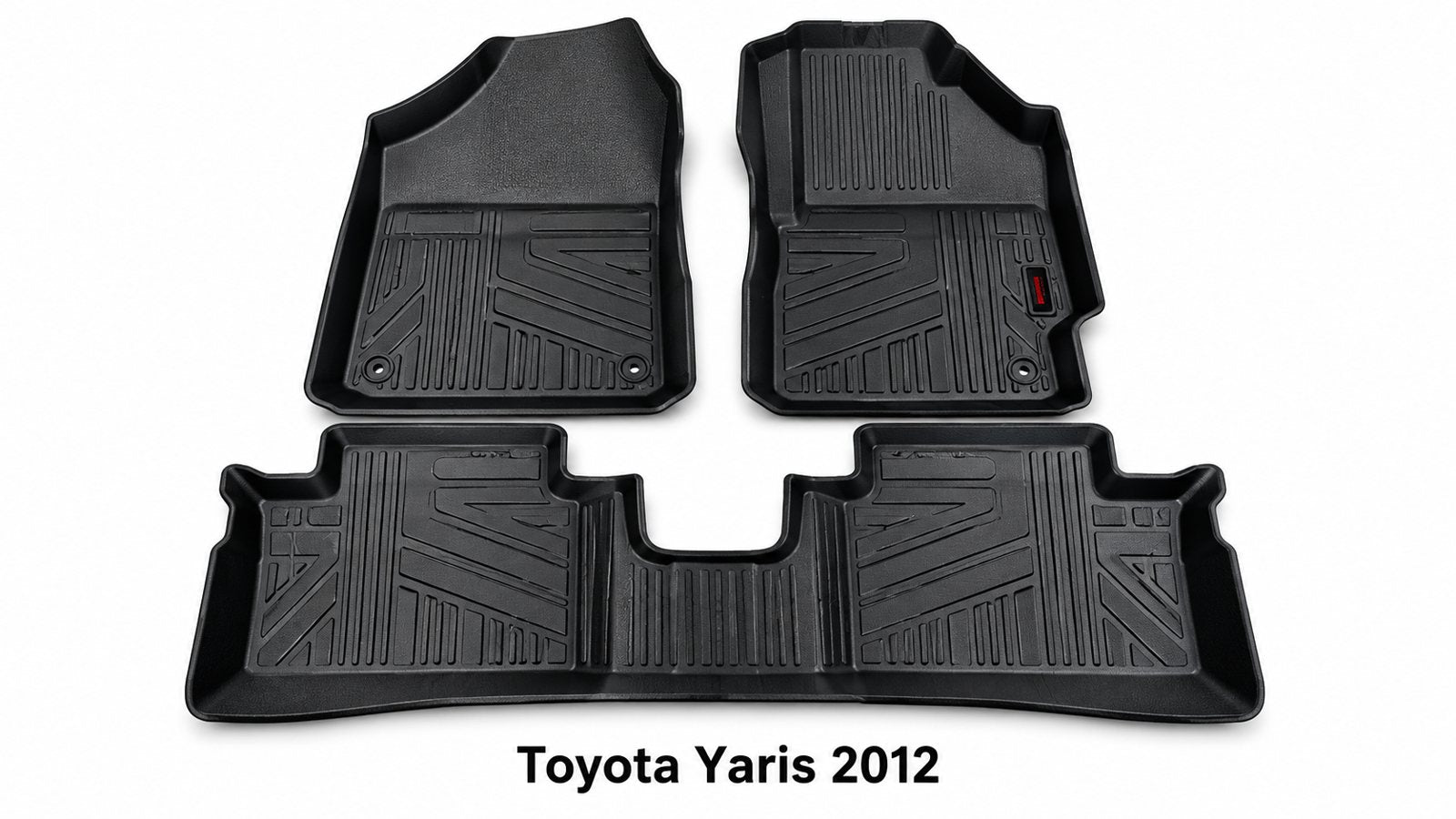 Toyota Yaris (2012 model) ICONIC Super Quality TPE floor mats