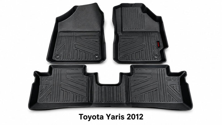 Toyota Yaris (2012 model) ICONIC Super Quality TPE floor mats