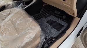 Toyota Yaris 9D Floor Mats Black 3 Pcs - Model 2020-2021